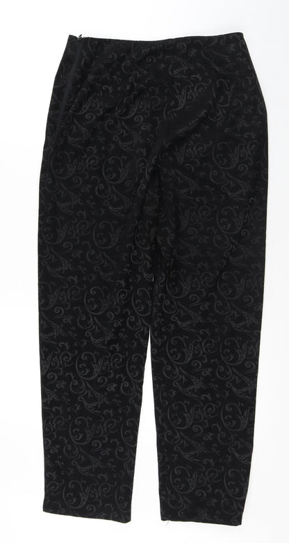 Womens UK Size 14 NEXT Regular Fit  Black Trousers