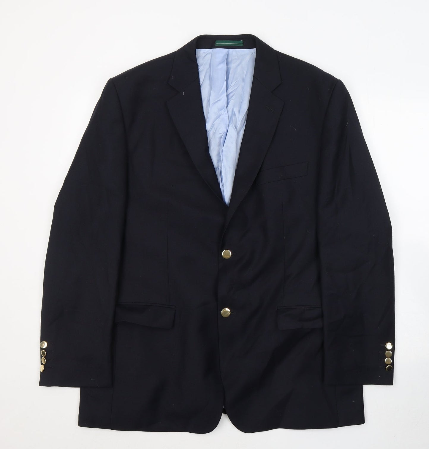 Mens UK Size 44 Greenwoods Regular Blue Suit Jacket