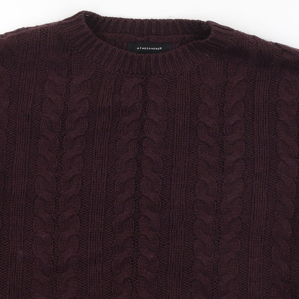 Womens UK Size 6 Atmosphere Red Pullover Jumper