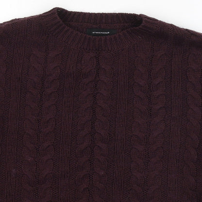 Womens UK Size 6 Atmosphere Red Pullover Jumper