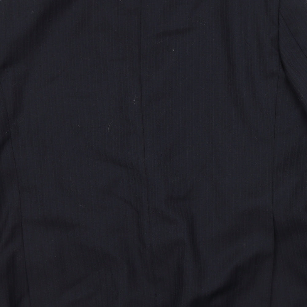 Mens UK Size 44 Wellington Regular Black Suit Jacket