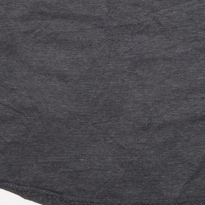 qbuk Womens Grey  Polyester Pullover Sweatshirt Size M  Pullover - triangle