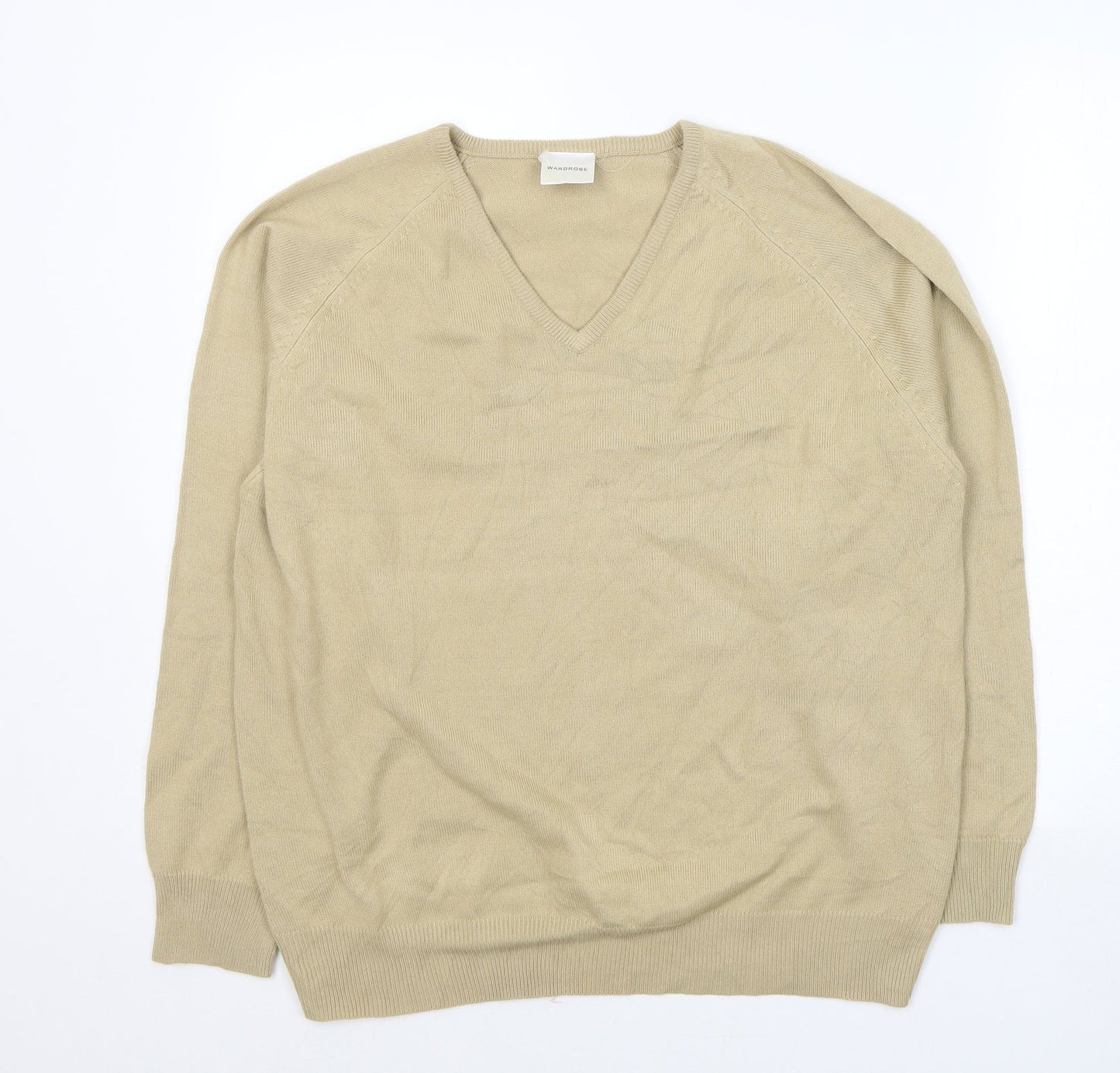 Womens UK Size 16 Wardrobe Beige Pullover Jumper