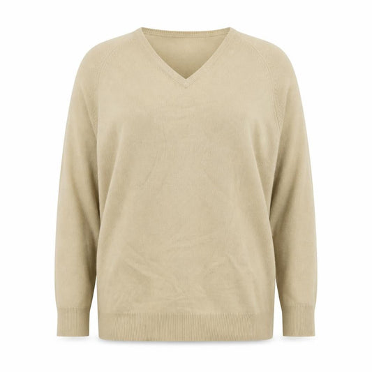 Womens UK Size 16 Wardrobe Beige Pullover Jumper