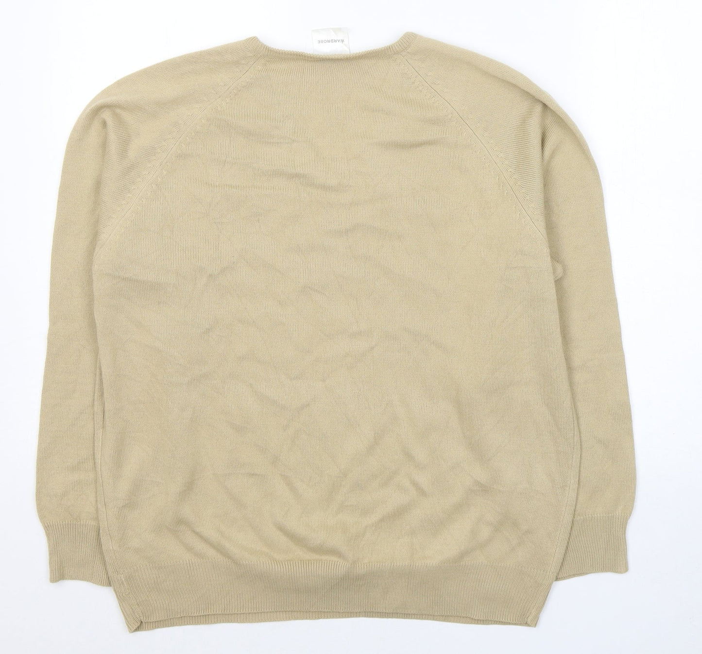 Womens UK Size 16 Wardrobe Beige Pullover Jumper