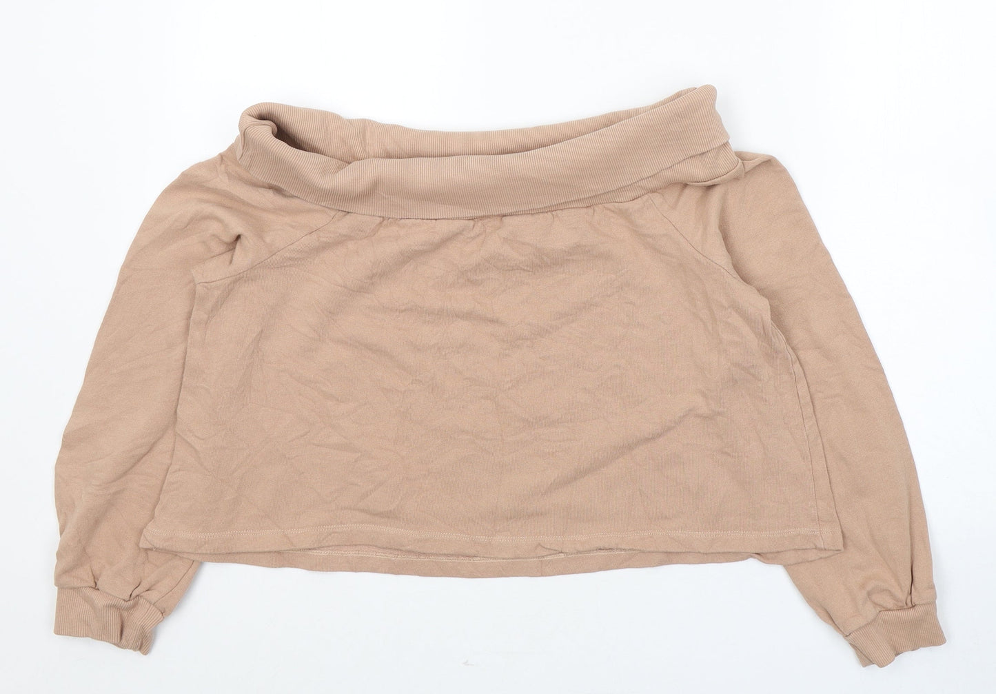 Womens UK Size 12 ASOS Beige Pullover Sweatshirt