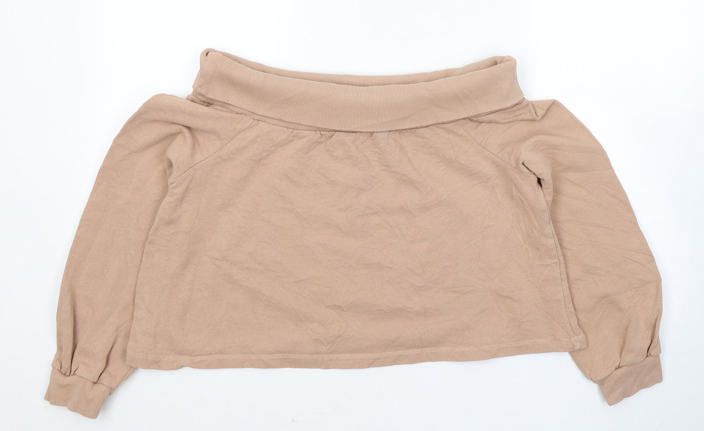 Womens UK Size 12 ASOS Beige Pullover Sweatshirt
