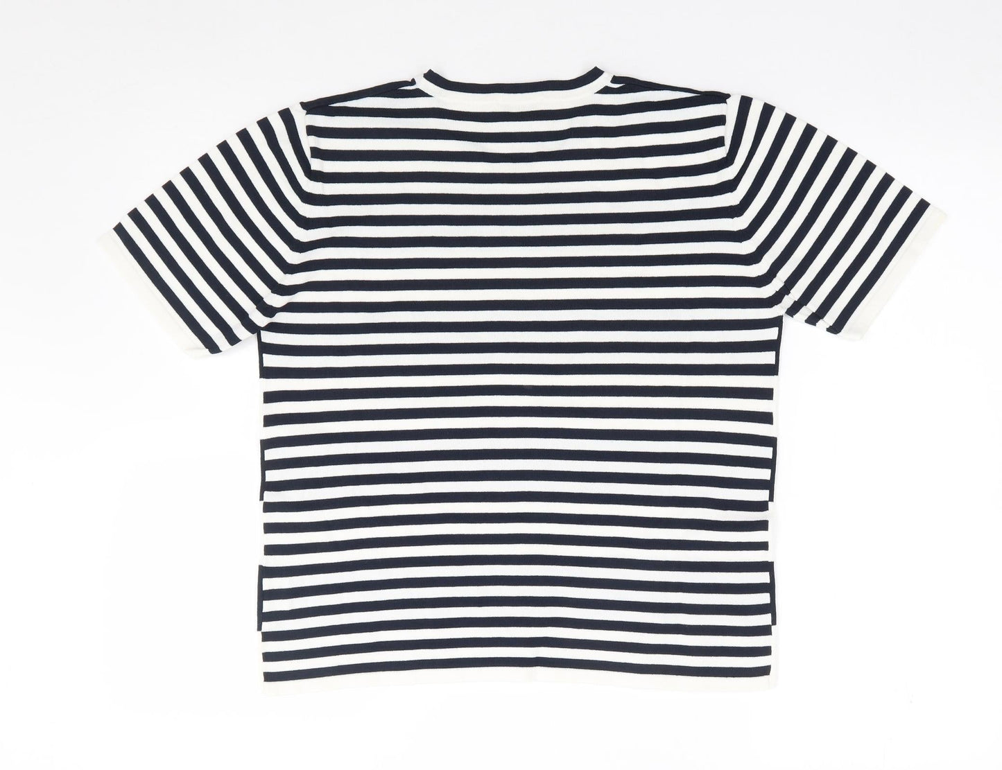 Womens UK Size 12 Via Appia Multicoloured Jersey T-Shirt
