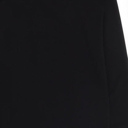 ASOS Womens Black  Polyester Shift  Size 6  Crew Neck Pullover