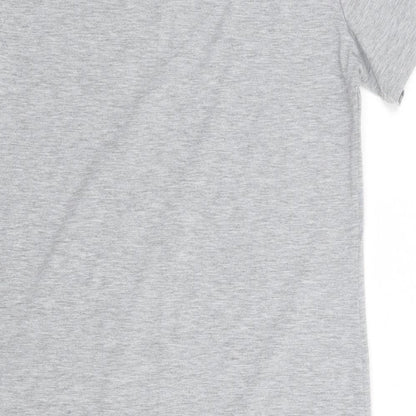 SheIn Womens Multicoloured Geometric Polyester T-Shirt Dress  Size M  Crew Neck Pullover