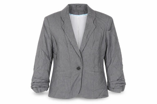 Womens UK Size 10 Primark Regular Grey Suit Jacket