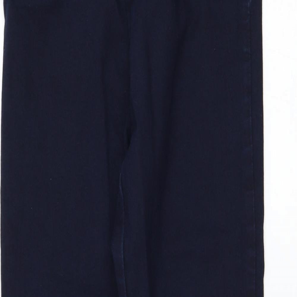 Debenhams Womens Blue  Cotton Skinny Jeans Size 14 L29 in Regular