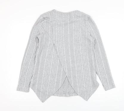 Womens UK Size S NEXT Grey Pullover Jumper