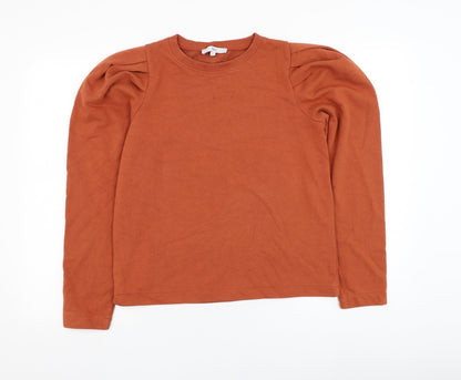 Womens UK Size XS NEXT Orange Pullover Sweatshirt