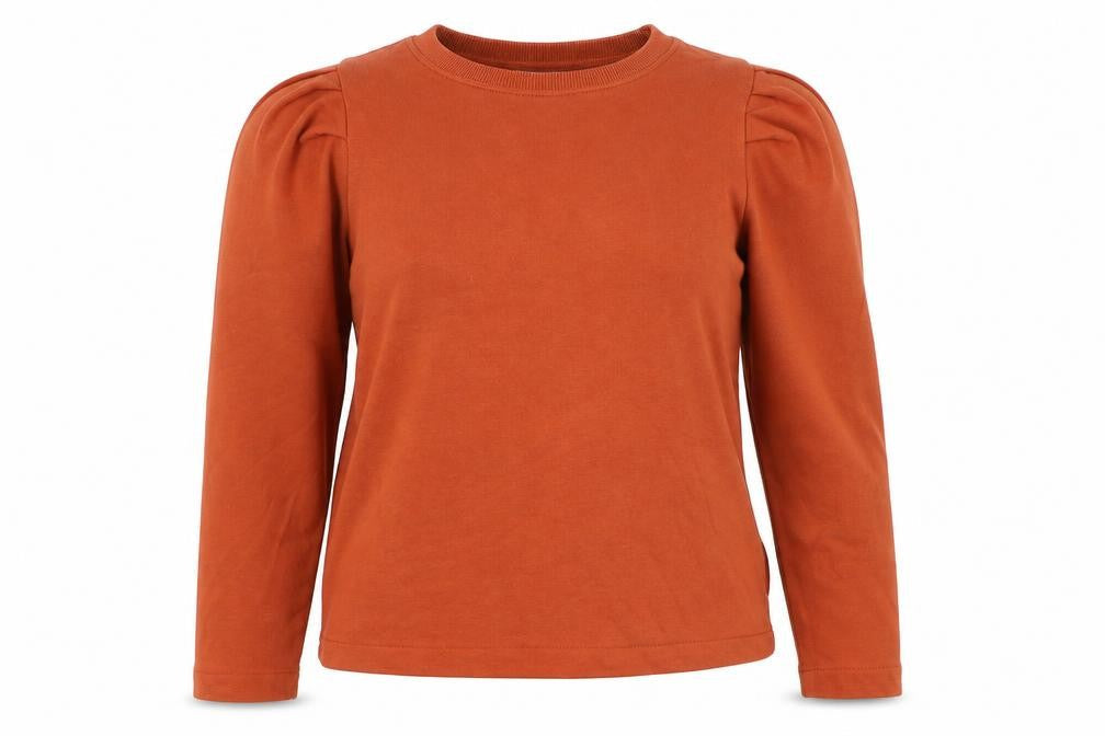 Womens UK Size XS NEXT Orange Pullover Sweatshirt