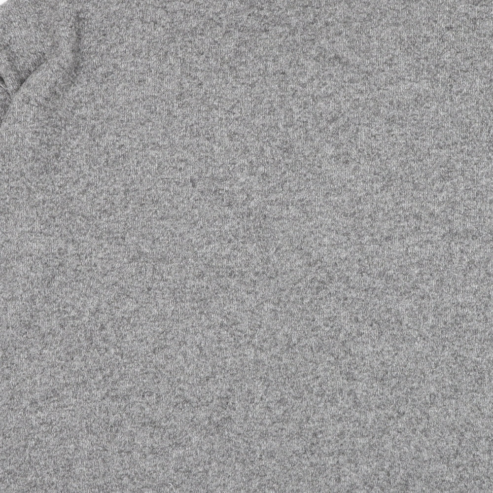 F&F Womens Grey Round Neck  Polyester Pullover Jumper Size M