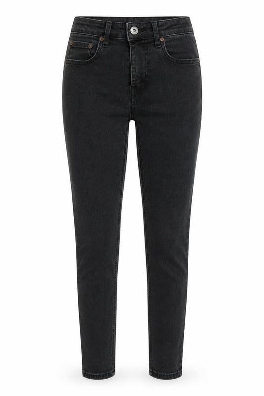 Womens UK Size 6 Zara Regular Fit Mom Grey Jeans