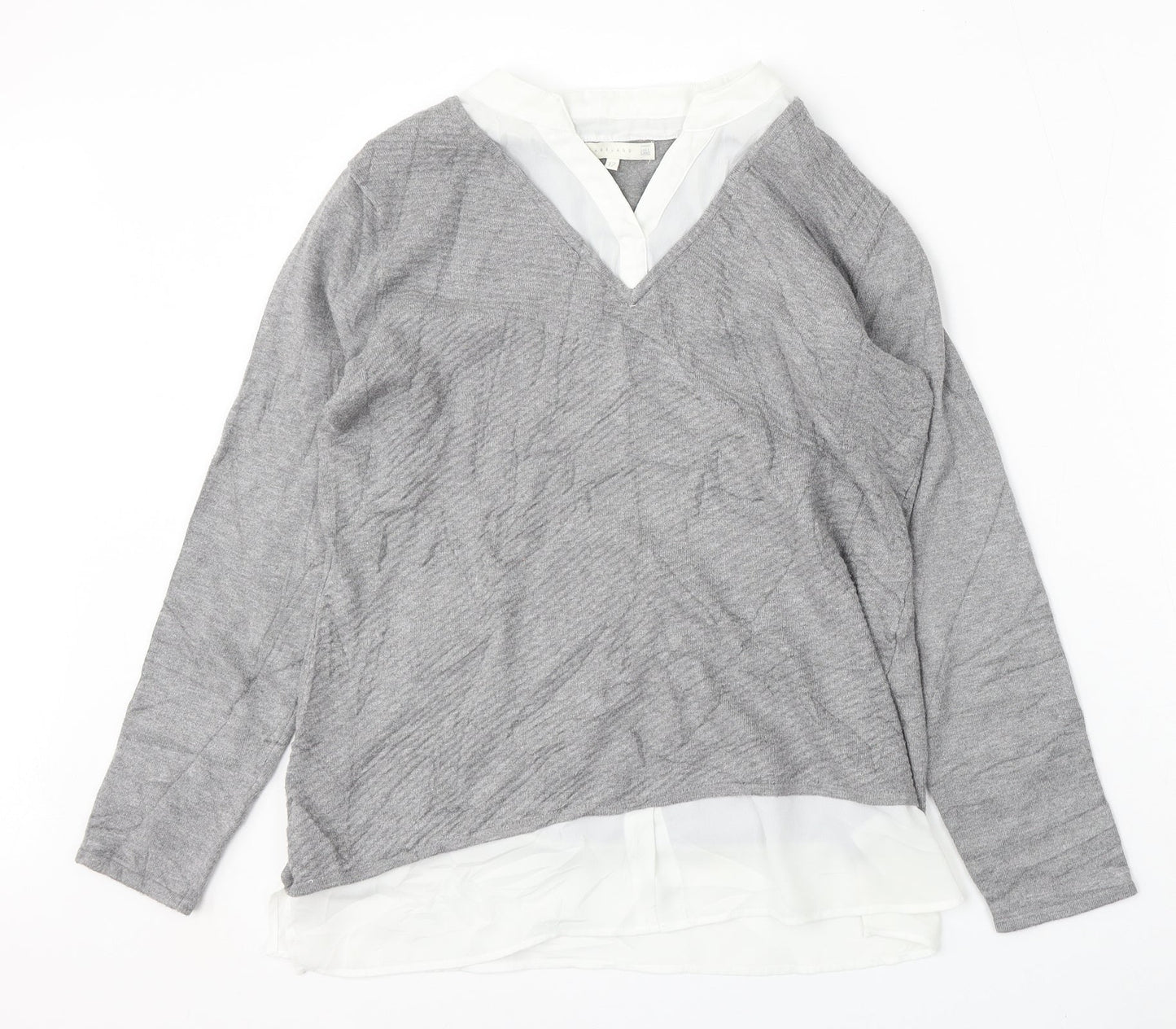Womens UK Size 12 Lakeland Grey Pullover Jumper