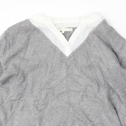 Womens UK Size 12 Lakeland Grey Pullover Jumper