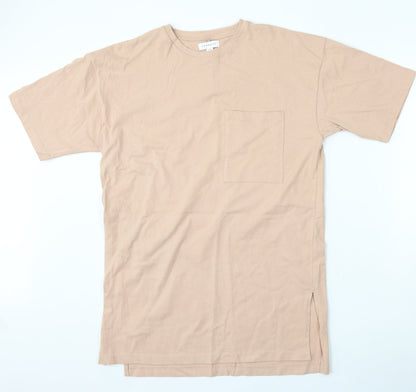 Womens UK Size 6 Topshop Pink Basic T-Shirt