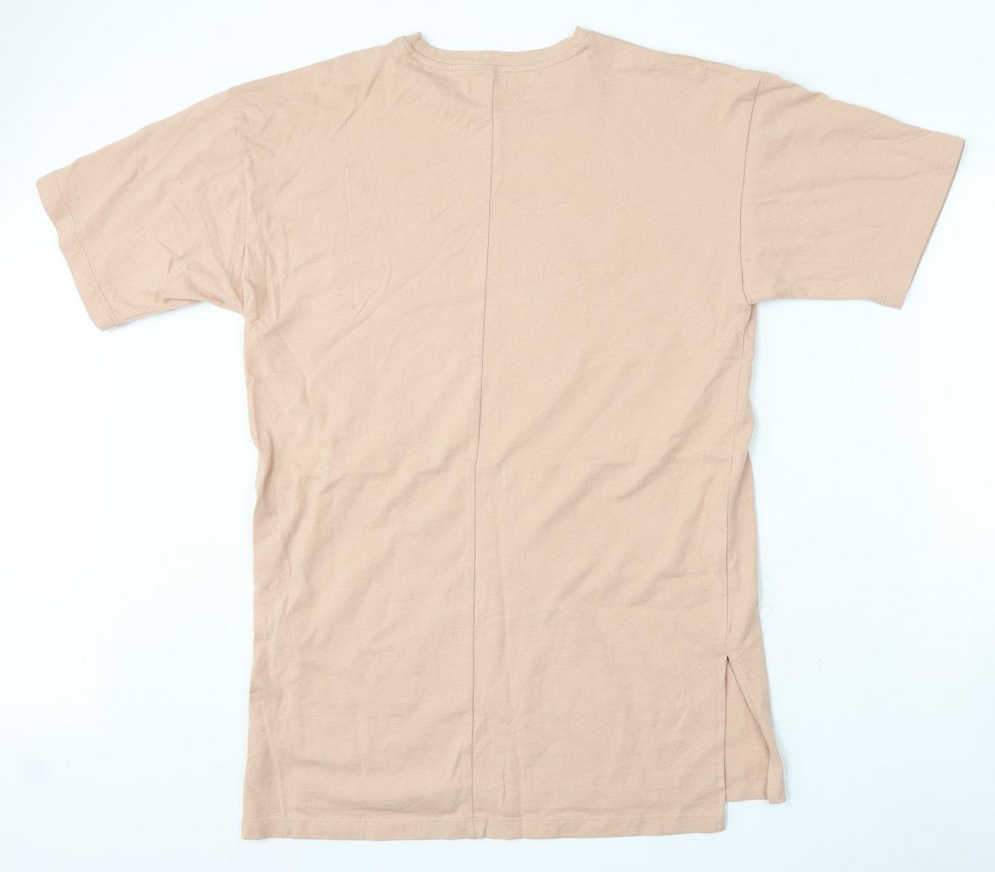 Womens UK Size 6 Topshop Pink Basic T-Shirt