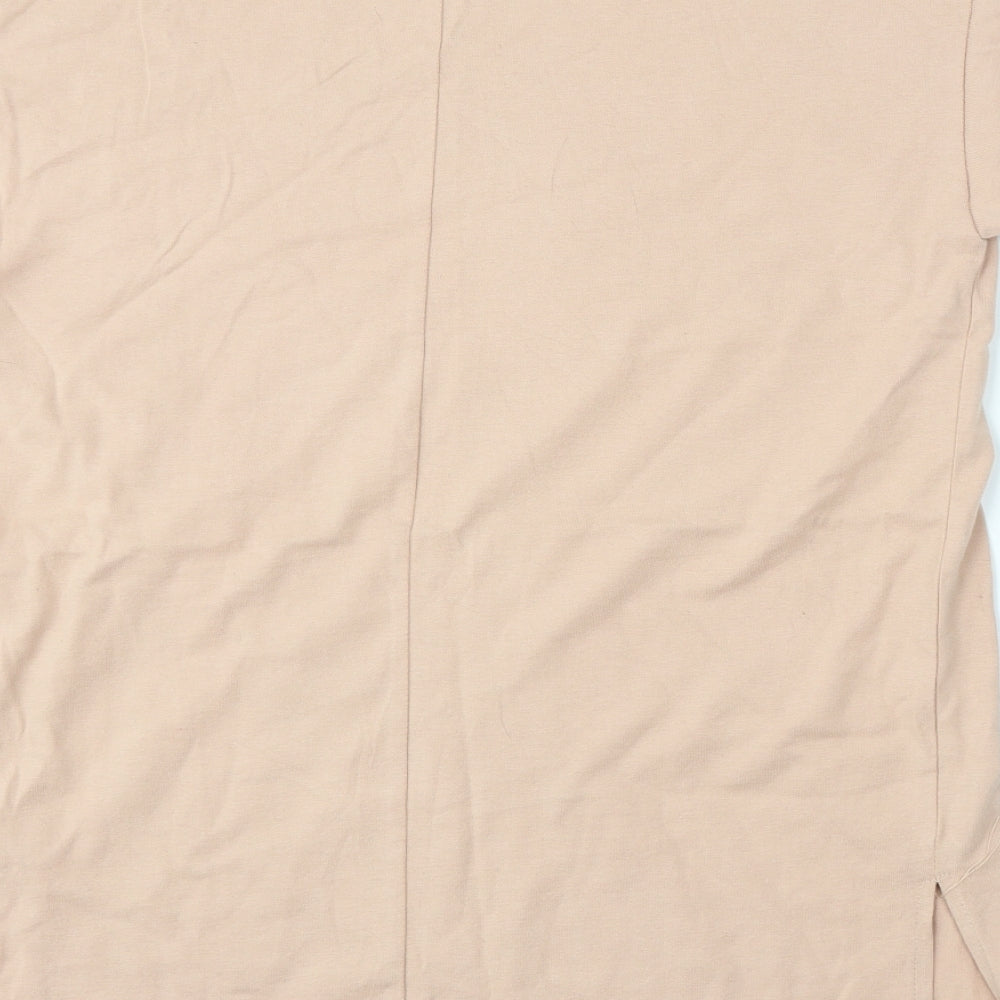 Womens UK Size 6 Topshop Pink Basic T-Shirt