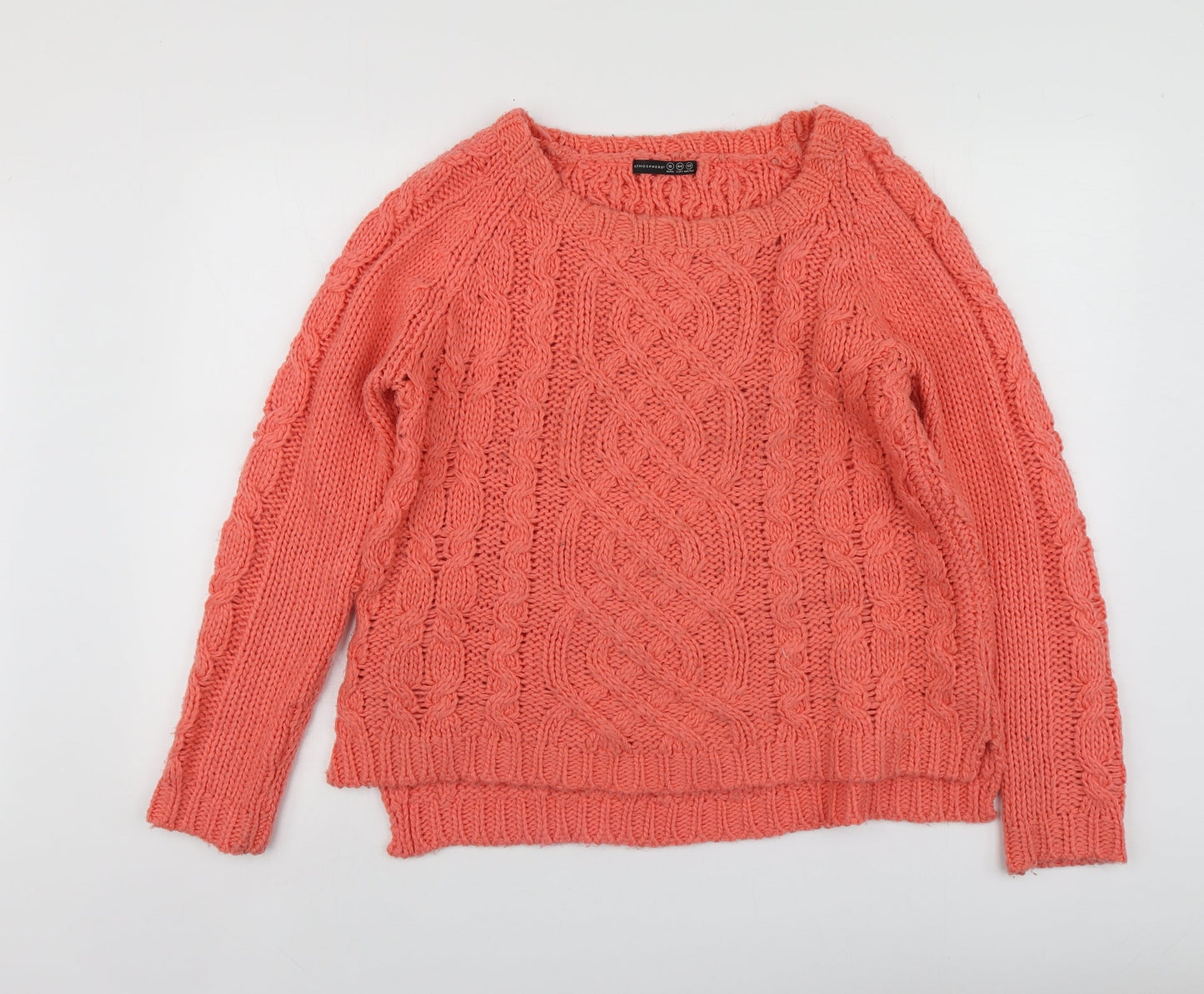 Womens UK Size 16 Atmosphere Orange Pullover Jumper