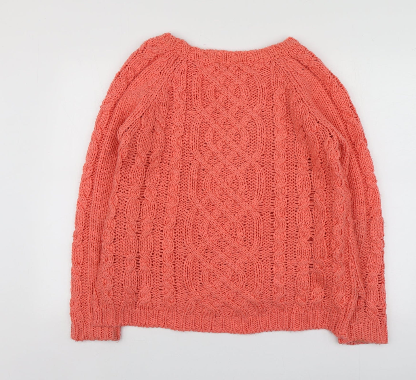 Womens UK Size 16 Atmosphere Orange Pullover Jumper