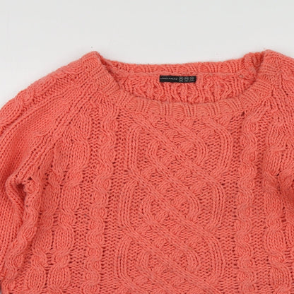 Womens UK Size 16 Atmosphere Orange Pullover Jumper