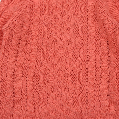 Womens UK Size 16 Atmosphere Orange Pullover Jumper