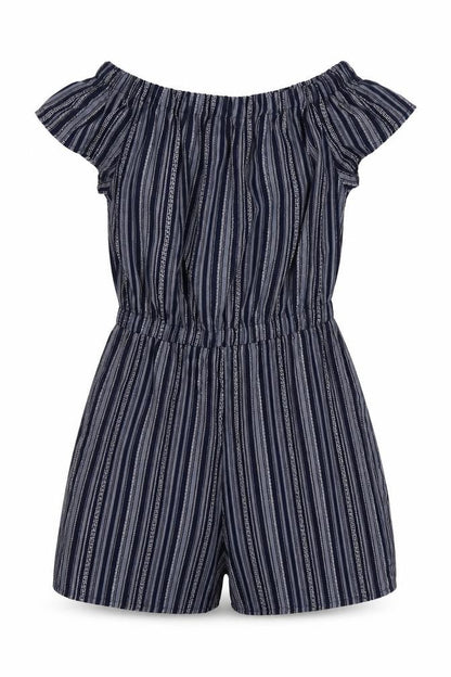 Womens UK Size 8 Atmosphere One-Piece Blue Shorts
