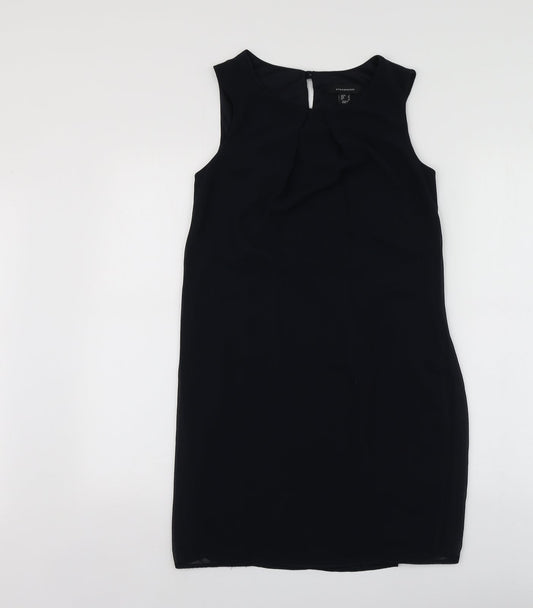 Atmosphere Womens Blue  Polyester A-Line  Size 8  Round Neck