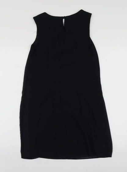 Atmosphere Womens Blue  Polyester A-Line  Size 8  Round Neck
