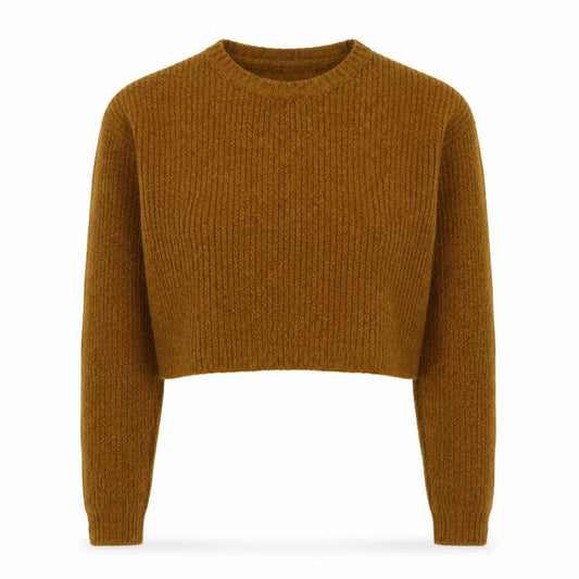 Womens UK Size S New Look Yellow Pullover Jumper