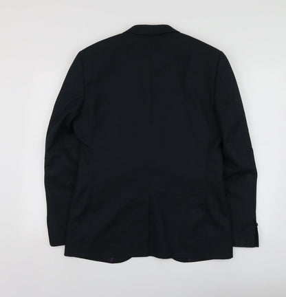 Mens UK Size 40 Taylor & Wright Regular Blue Suit Jacket