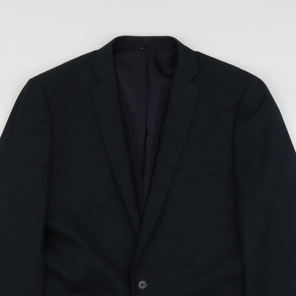 Mens UK Size 40 Taylor & Wright Regular Blue Suit Jacket