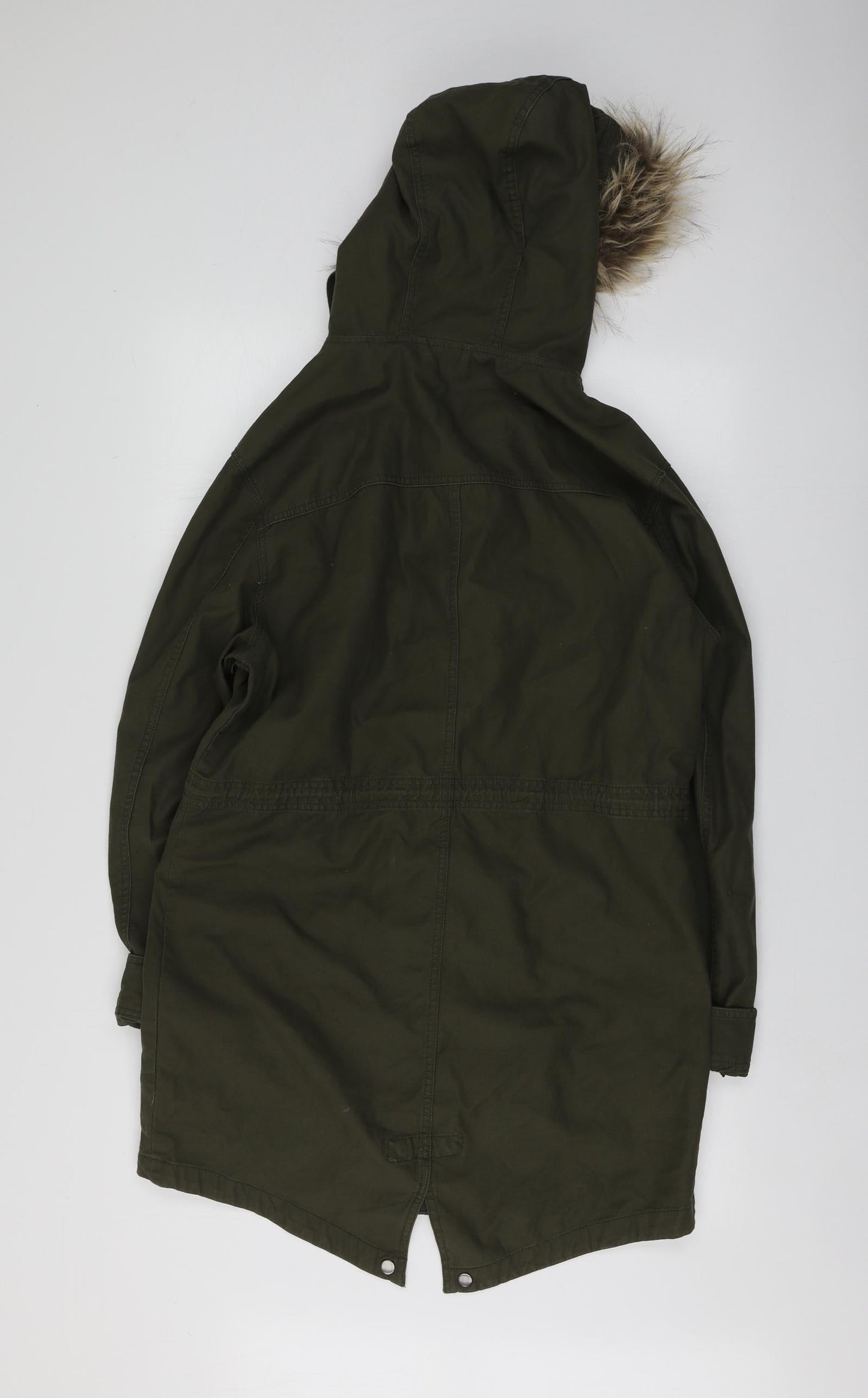 Cedar Wood State Womens Green   Parka Jacket Size S