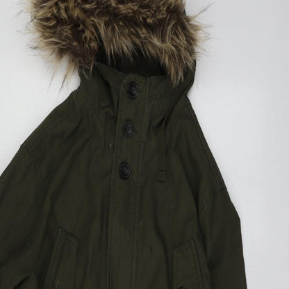 Cedar Wood State Womens Green   Parka Jacket Size S