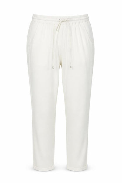 Womens UK Size 8 Glamorous Regular Fit Harem White Trousers