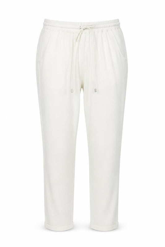 Womens UK Size 8 Glamorous Regular Fit Harem White Trousers