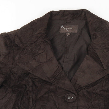Womens UK Size 10 Marks and Spencer Brown Jacket
