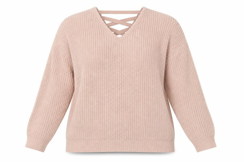 Womens UK Size S Peacocks Pink Pullover Jumper