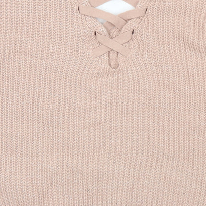 Womens UK Size S Peacocks Pink Pullover Jumper
