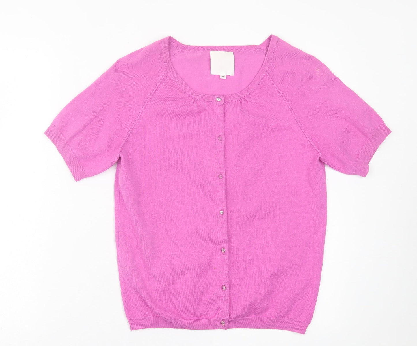 Womens UK Size M In Wear Pink Cardigan Jumper