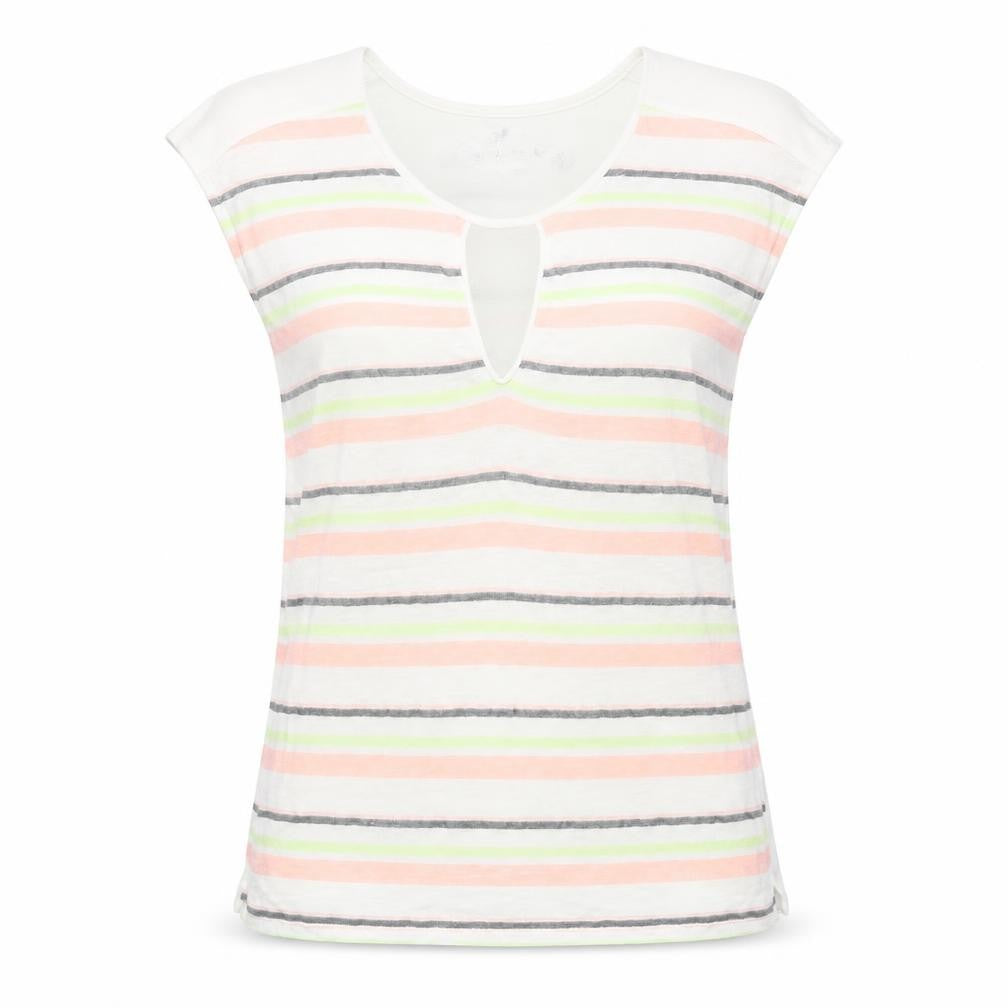Womens UK Size S NAF NAF Multicoloured Basic T-Shirt