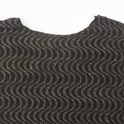 Womens UK Size 22 Belle Vere Gold Basic T-Shirt