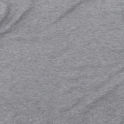 Primark Womens Grey Crew Neck  Polyester Pullover Jumper Size L