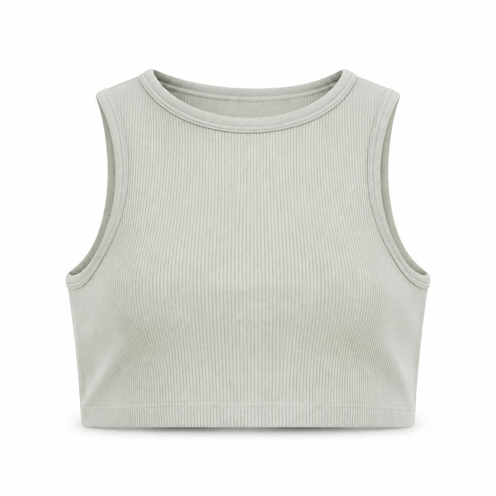 Womens UK Size M Dunnes Stores Green Cropped Tank