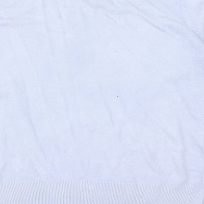 Womens UK Size 14 Marks and Spencer Blue Pullover Jumper