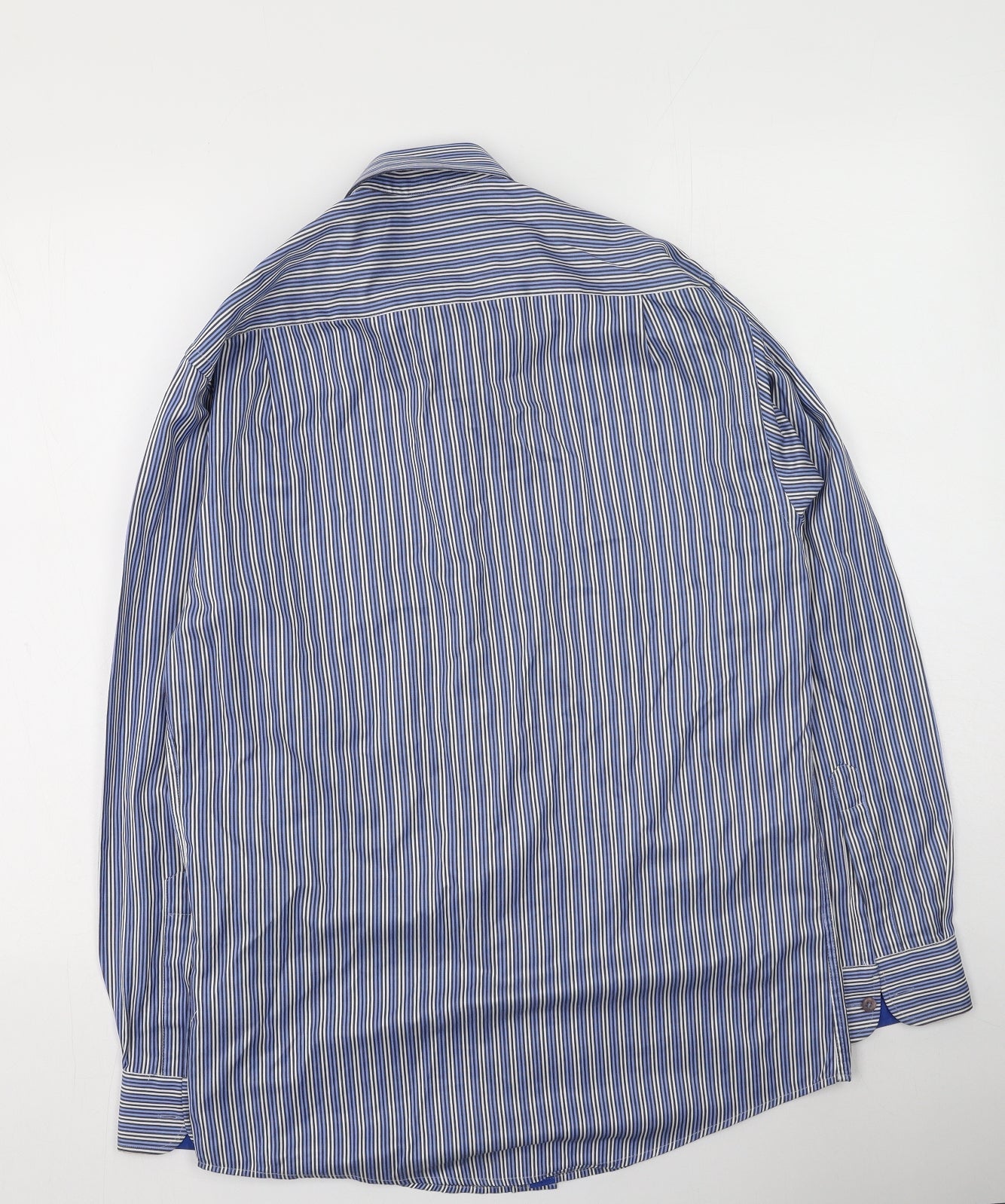 Mens UK Size M Daniel Grahame Blue  Button-Up Long Sleeve Casual Shirt